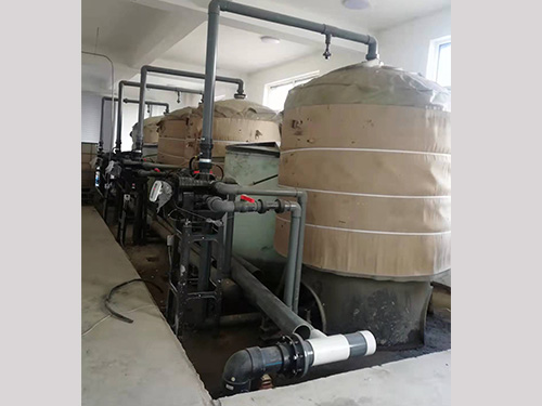 50T/H一備一用軟化水設備